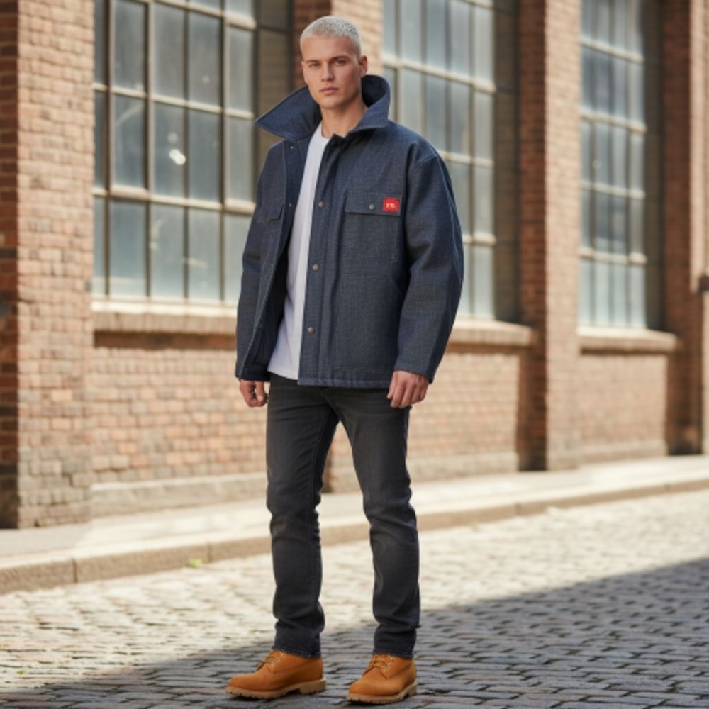Lightweight Fire Resistant (FR) Denim Jacket